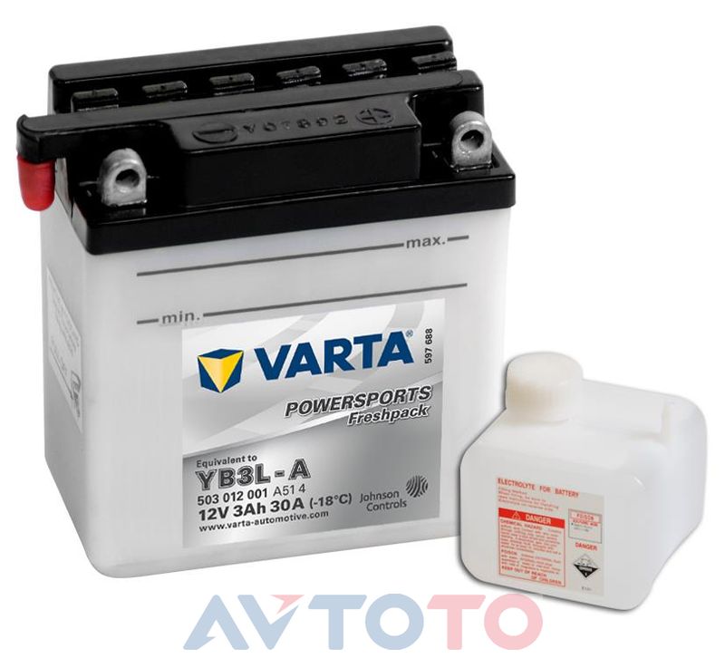 Аккумулятор Varta 503012001
