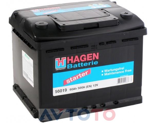 Аккумулятор Hagen 56019