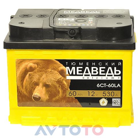 Аккумулятор Тюменский медведь 4607175655996