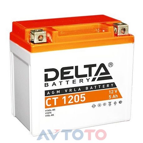 Аккумулятор Delta Battery CT1205