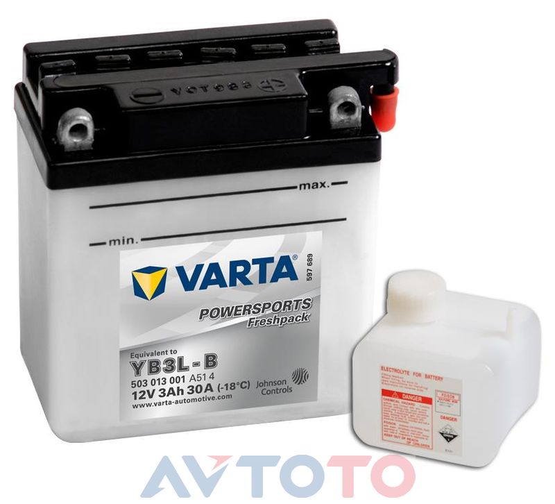Аккумулятор Varta 503013001