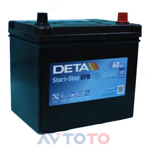Аккумулятор Deta DL604