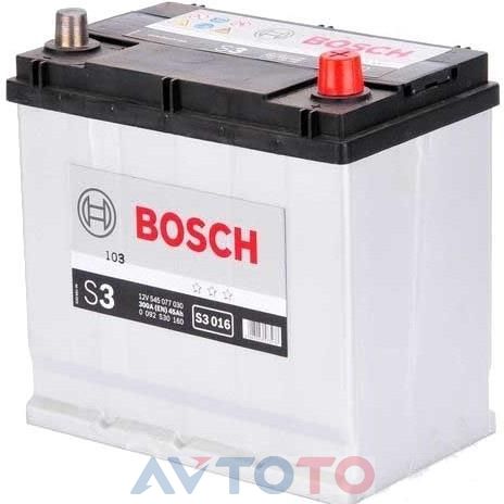 Аккумулятор Bosch 0092S30160