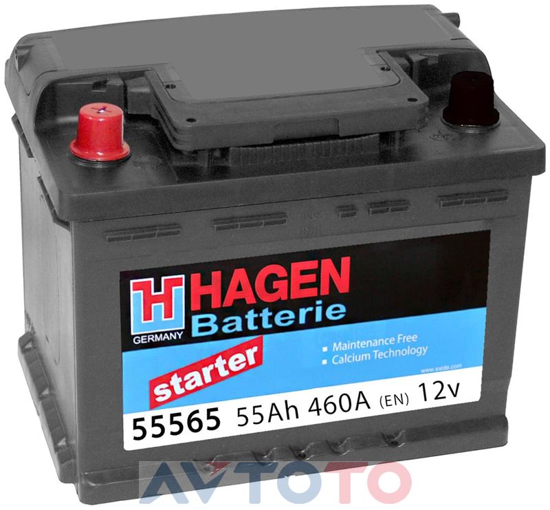 Аккумулятор Hagen 55565