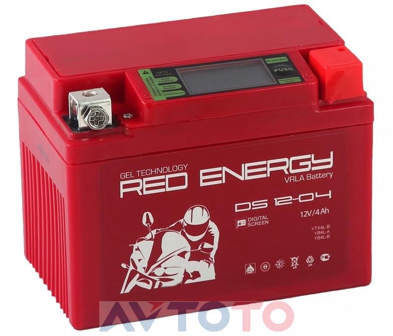 Аккумулятор Red energy DS1204