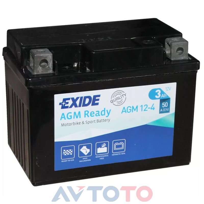 Аккумулятор Exide AGM124
