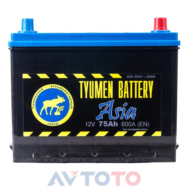 Аккумулятор Tyumen Battery  6CT75L0ASIA