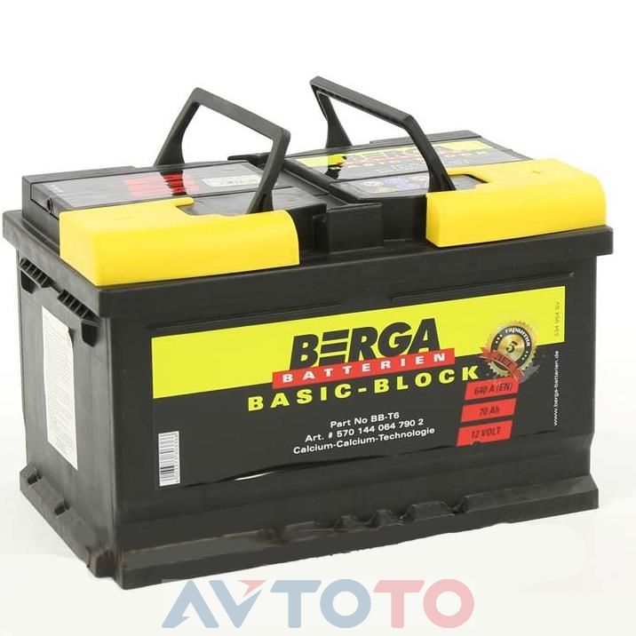 Аккумулятор Berga 5701440647902