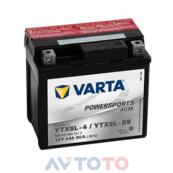 Аккумулятор Varta 504012003