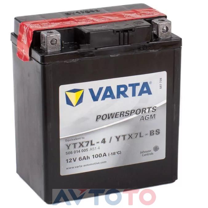 Аккумулятор Varta 506014005
