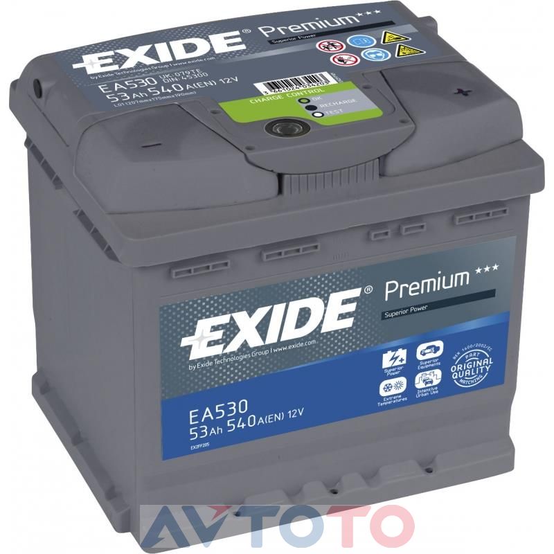 Аккумулятор Exide EA530