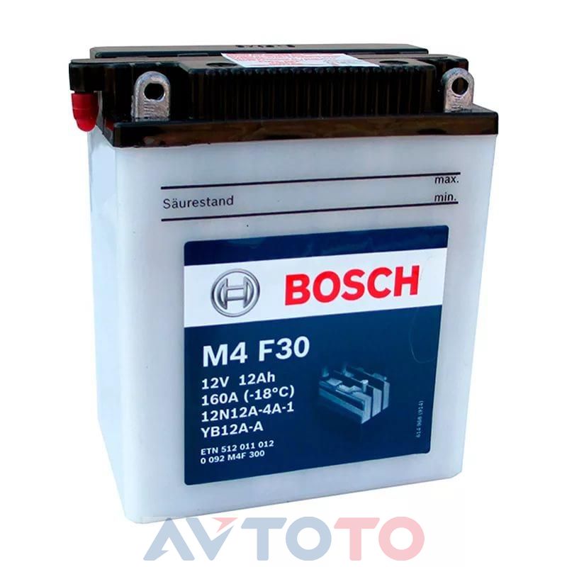 Аккумулятор Bosch 0092M4F300