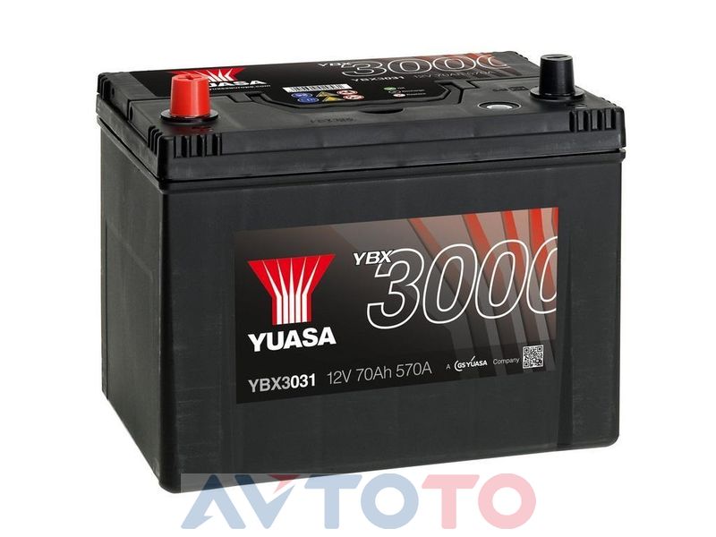Аккумулятор Yuasa YBX3031