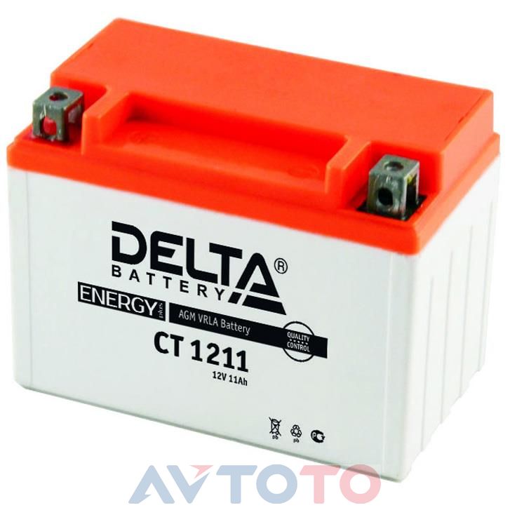Аккумулятор Delta Battery CT1211