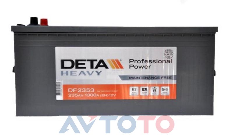 Аккумулятор Deta DF2353