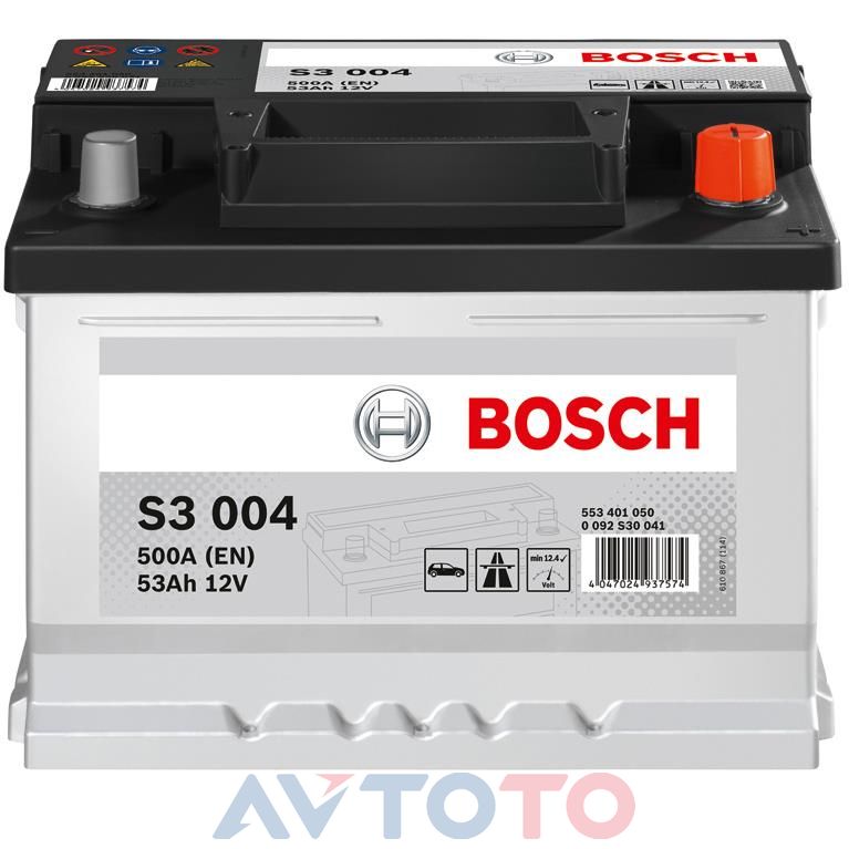 Аккумулятор Bosch 0092S30041