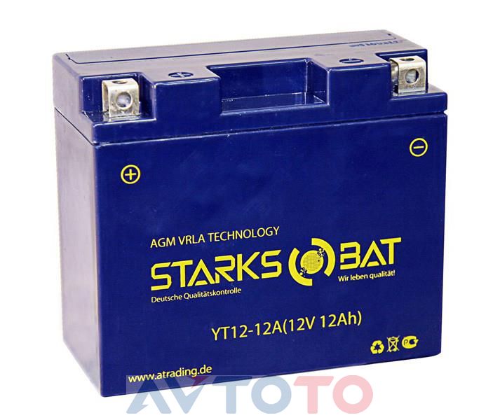 Аккумулятор Starksbat YT1212