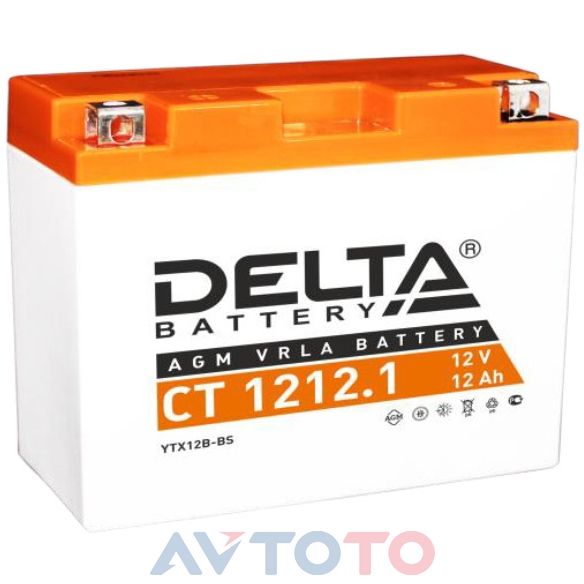 Аккумулятор Delta Battery CT12121