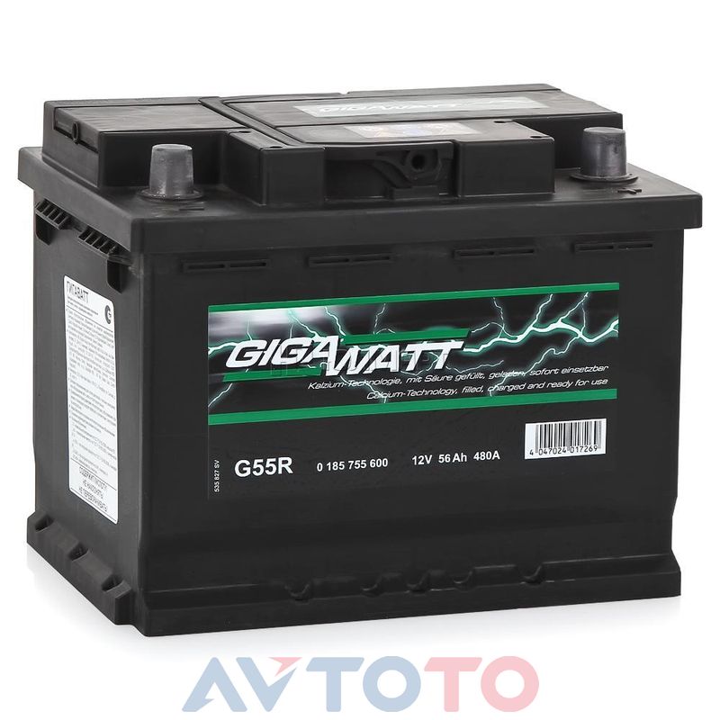 Аккумулятор Gigawatt 0185755600