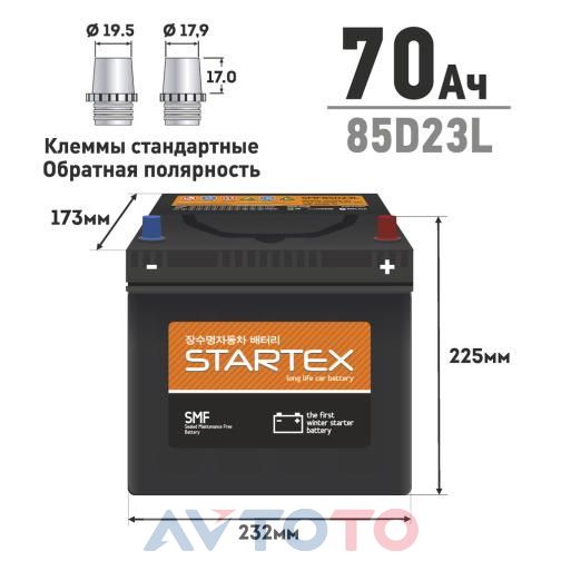 Аккумулятор Startex SMF85D23LSTX