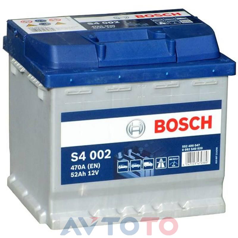 Аккумулятор Bosch 0092S40020