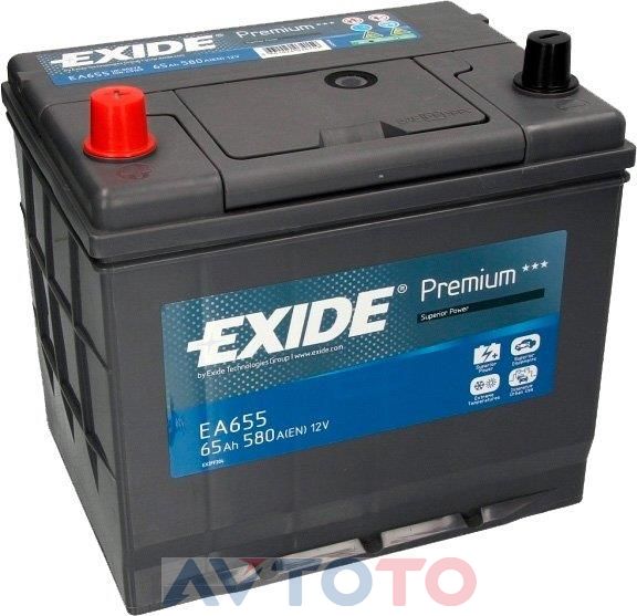 Аккумулятор Exide EA655