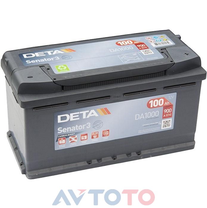 Аккумулятор Deta DA1000