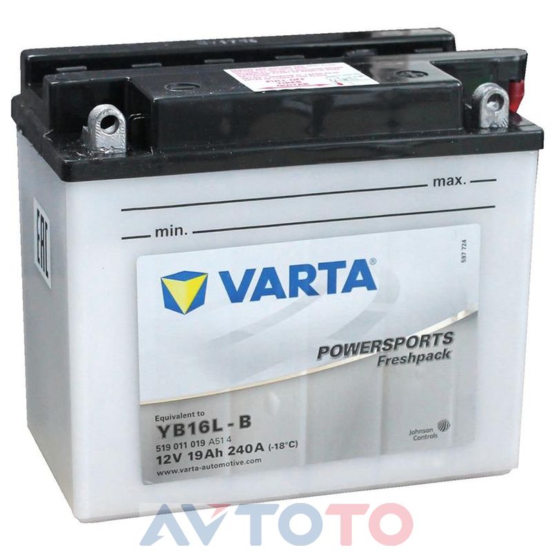 Аккумулятор Varta 519011019