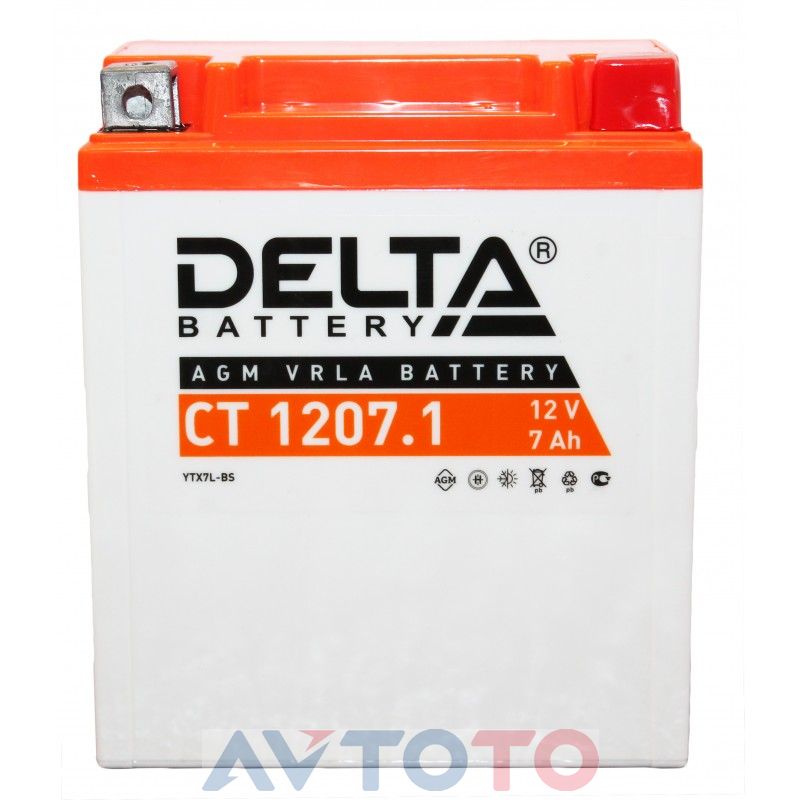 Аккумулятор Delta Battery CT12071