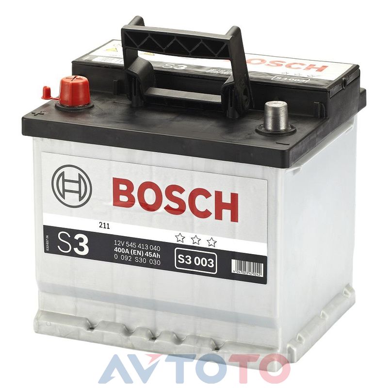 Аккумулятор Bosch 0092S30030