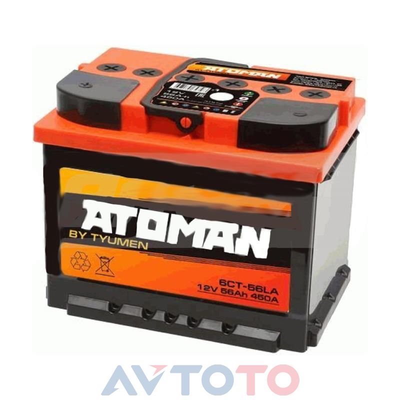 Аккумулятор ATOMAN AT6CT560LA