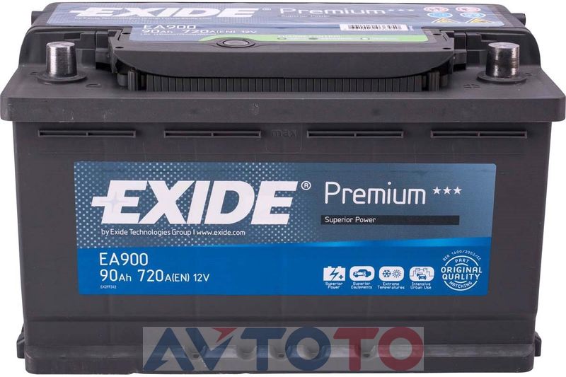 Аккумулятор Exide EA900