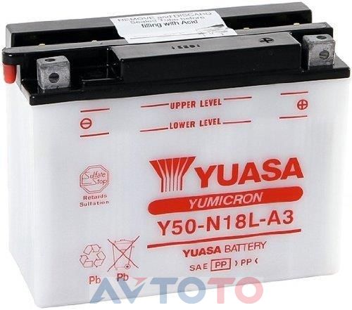 Аккумулятор Yuasa Y50N18LA3