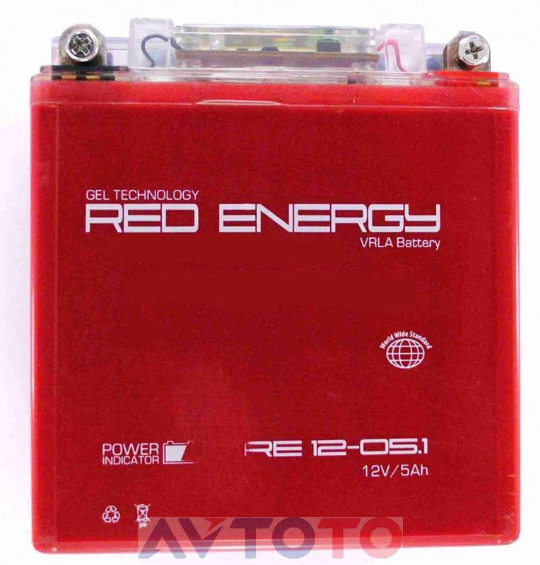 Аккумулятор Red energy RE12051