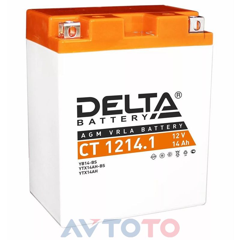 Аккумулятор Delta Battery CT12141