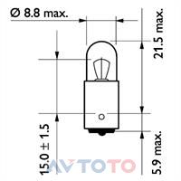 Лампа Philips 13929B2