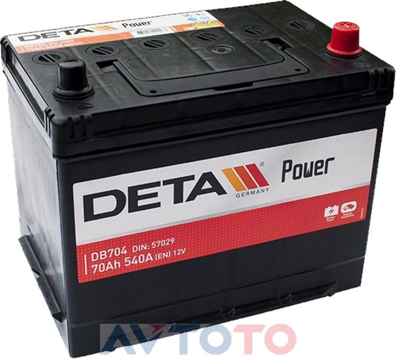Аккумулятор Deta DB704