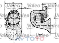 Сигнал звуковой Valeo 479075