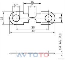 Предохранитель H+B Elparts 50295013