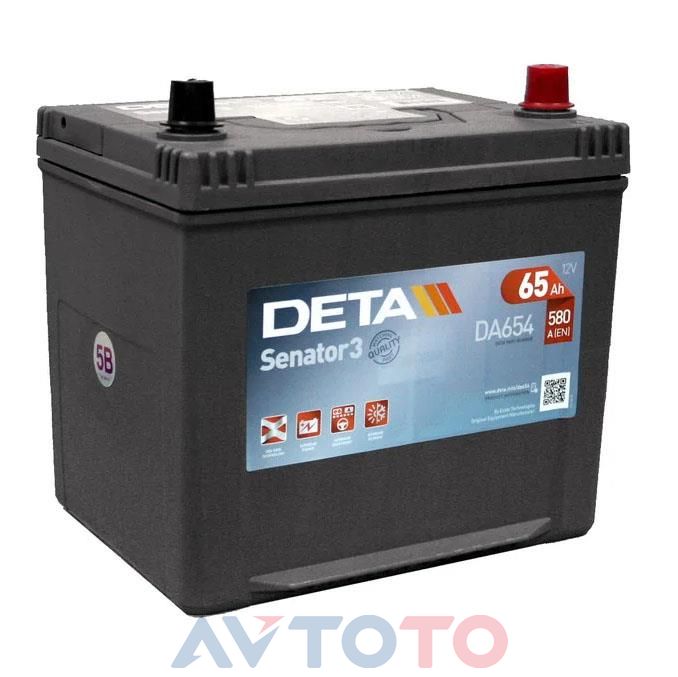Аккумулятор Deta DA654