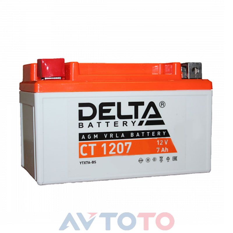 Аккумулятор Delta Battery CT1207