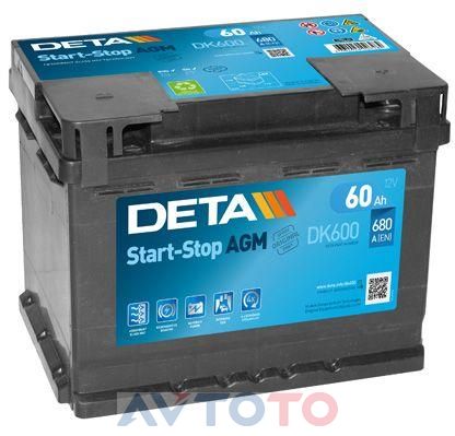 Аккумулятор Deta DK600