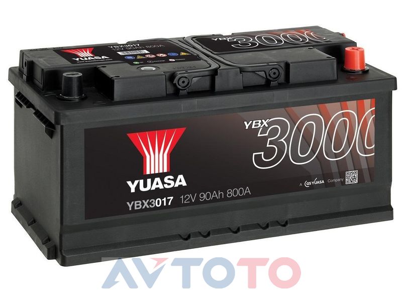 Аккумулятор Yuasa YBX3017