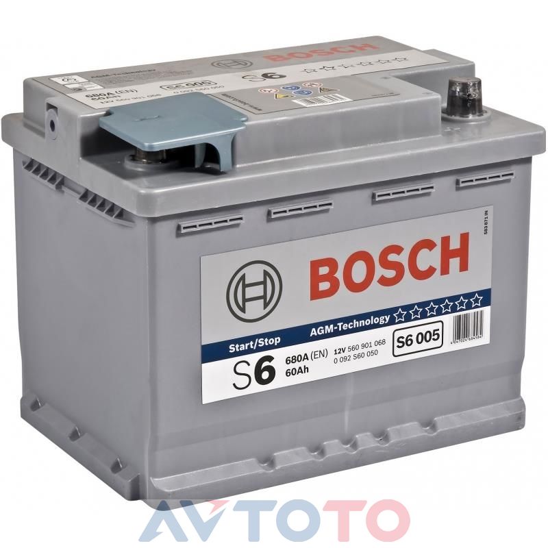 Аккумулятор Bosch 0092S60050