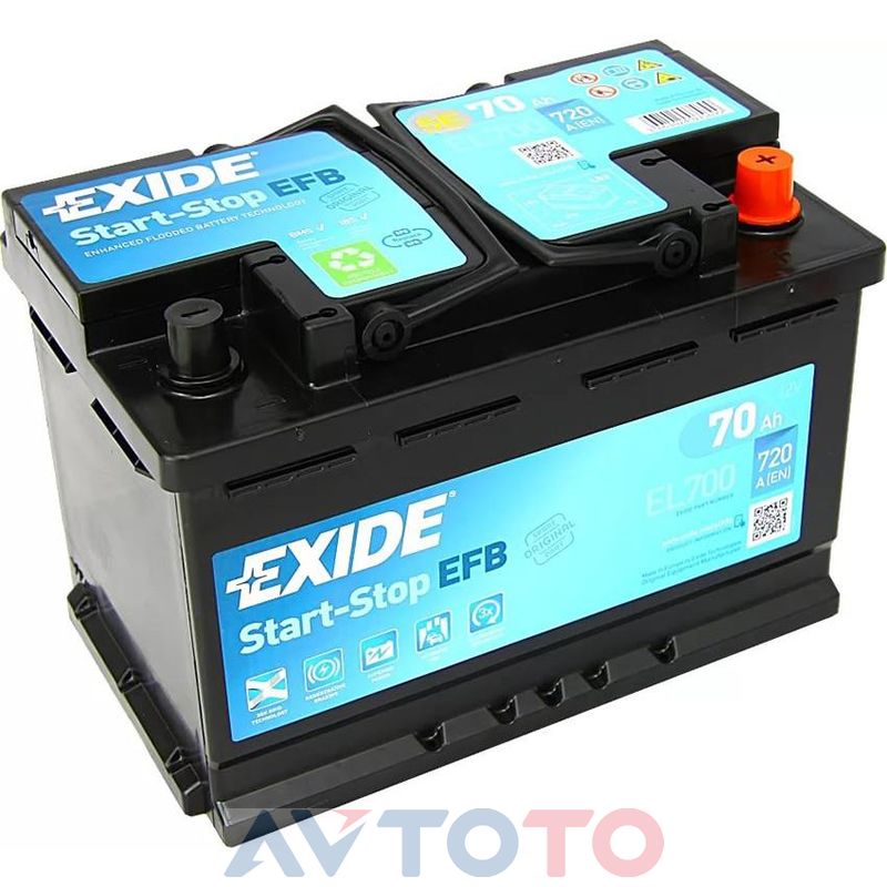 Аккумулятор Exide EL700