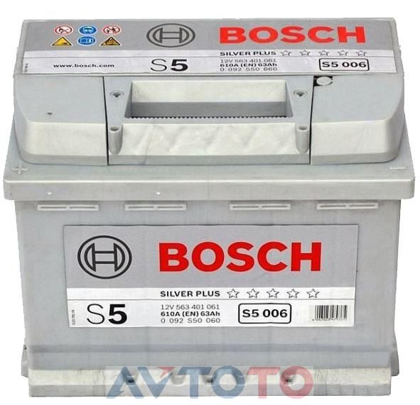 Аккумулятор Bosch 0092S50060