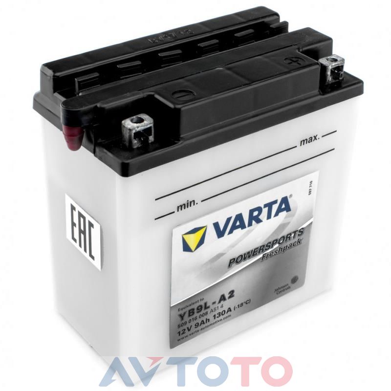 Аккумулятор Varta 509016008