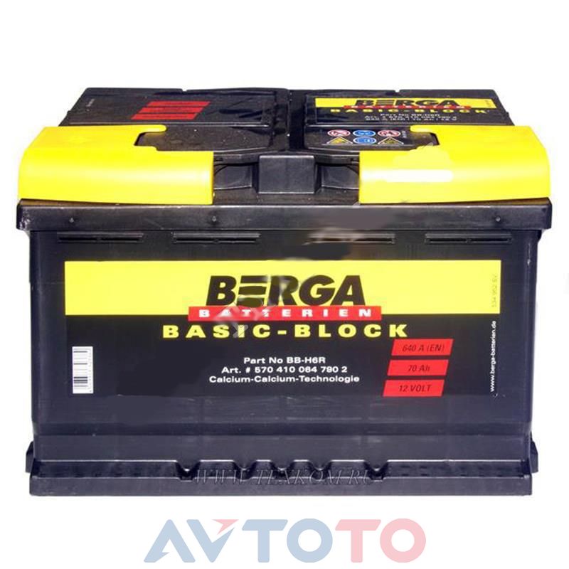 Аккумулятор Berga 5704100647902
