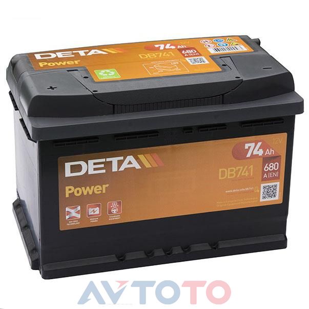 Аккумулятор Deta DB741