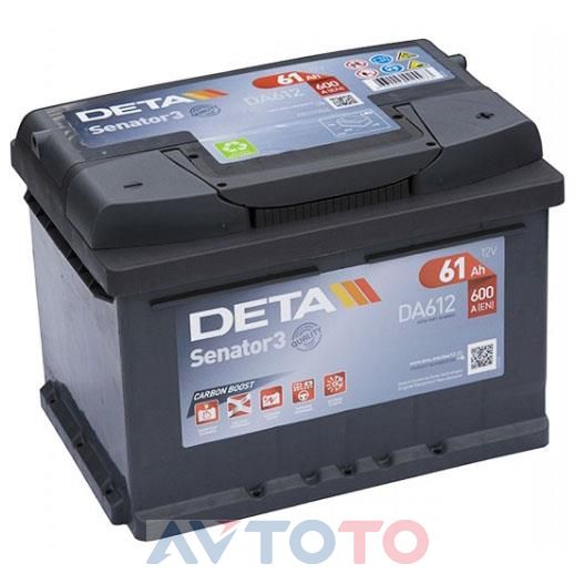 Аккумулятор Deta DA612